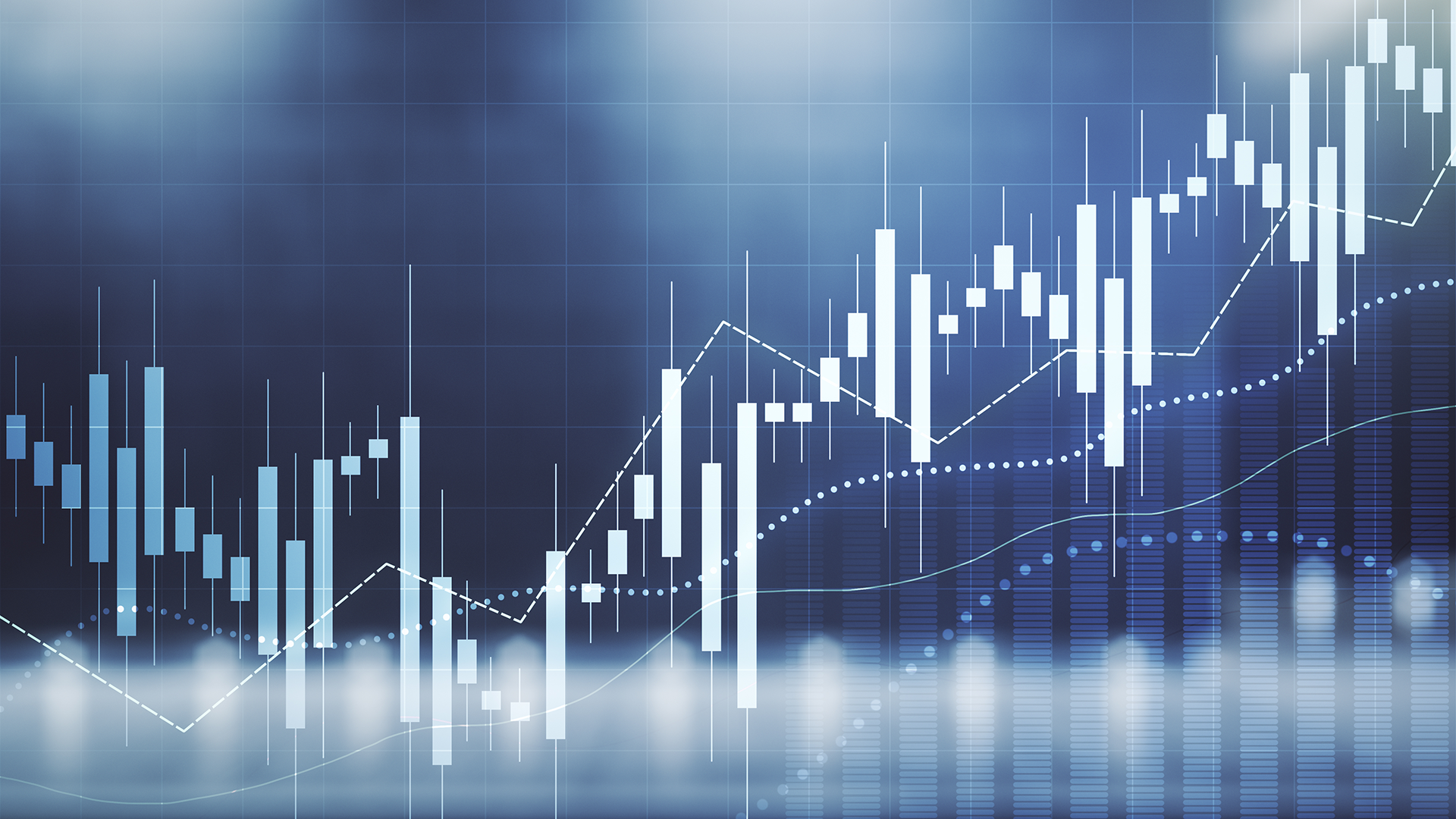 Double exposure of virtual creative financial diagram on contemporary business center exterior background, banking and accounting concept. Shutterstock