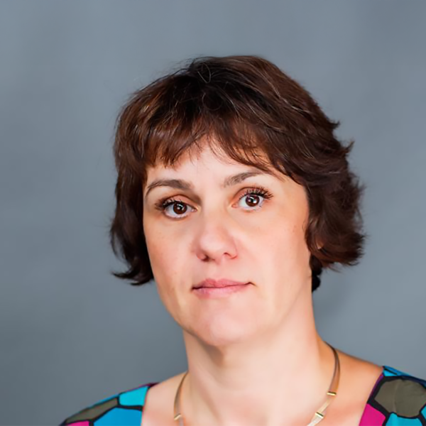 A color portrait of a woman.